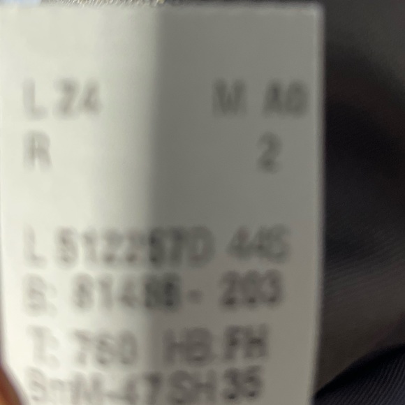 Lauren RL Light Grey 2 Button Blazer 100% Wool Single Vent 44S - Picture 4 of 11